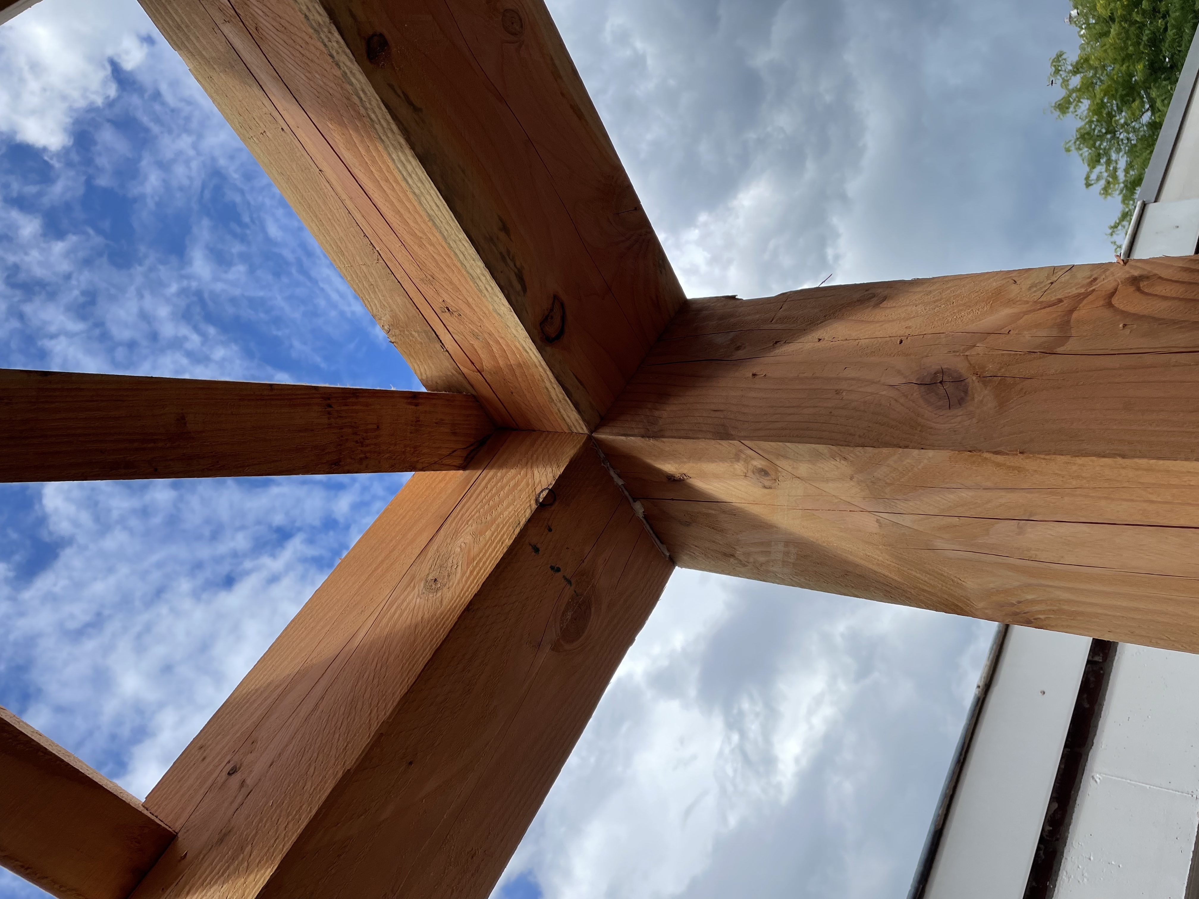 Overkapping op maat Waalre BuitenBinnen Douglas